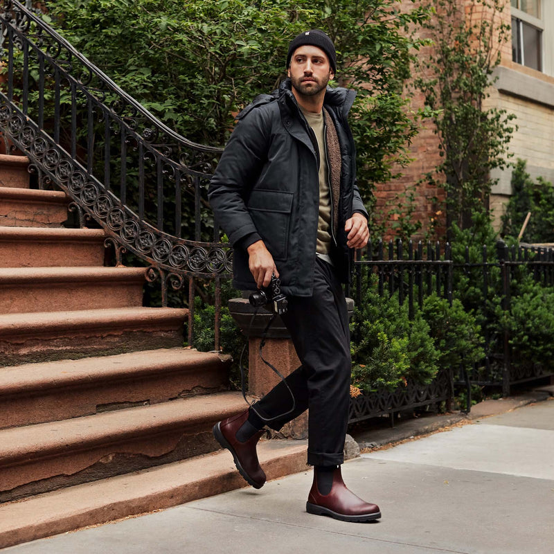 Blundstone elastico rosso sale