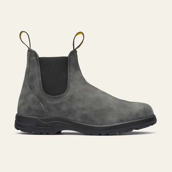 Blundstone Stivale Senza Lacci 491 Da Lavoro E Tempo Libero, Punta Rinforzata, Suola TPU, Antishock