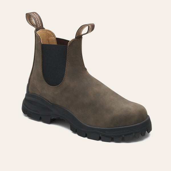 Stivali Chelsea Uomo Bruno Marc Impermeabili, Tomaia In PU E Soletta Imbottita, Suola Antiscivolo, Tacco 2.5 Cm, Eleganti E Senza Lacci