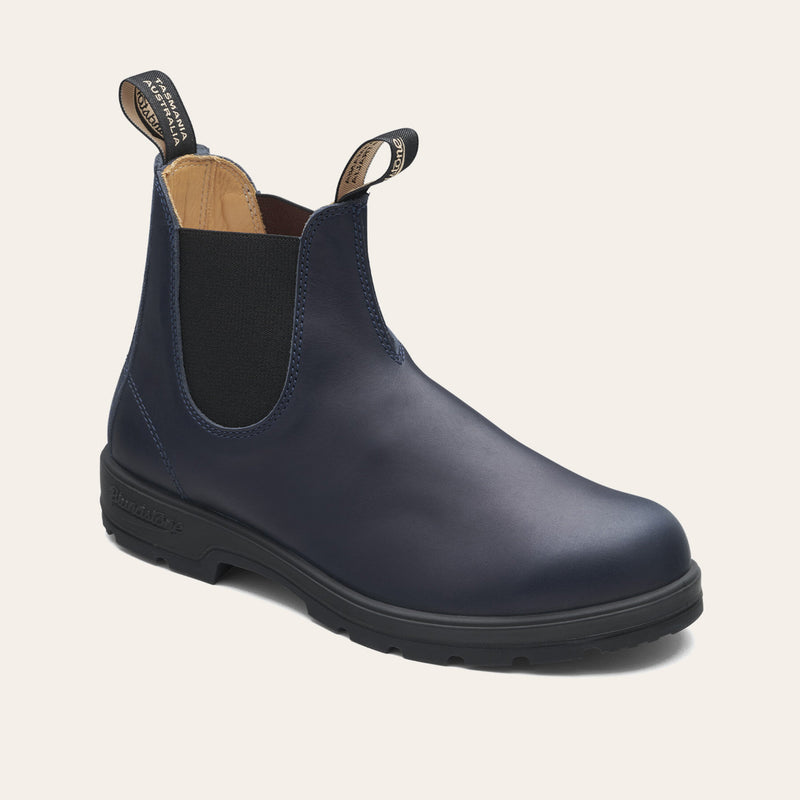 Stivaletti Chelsea Blundstone Unisex - Pelle Classica Con Suola Gomma - Foto 4