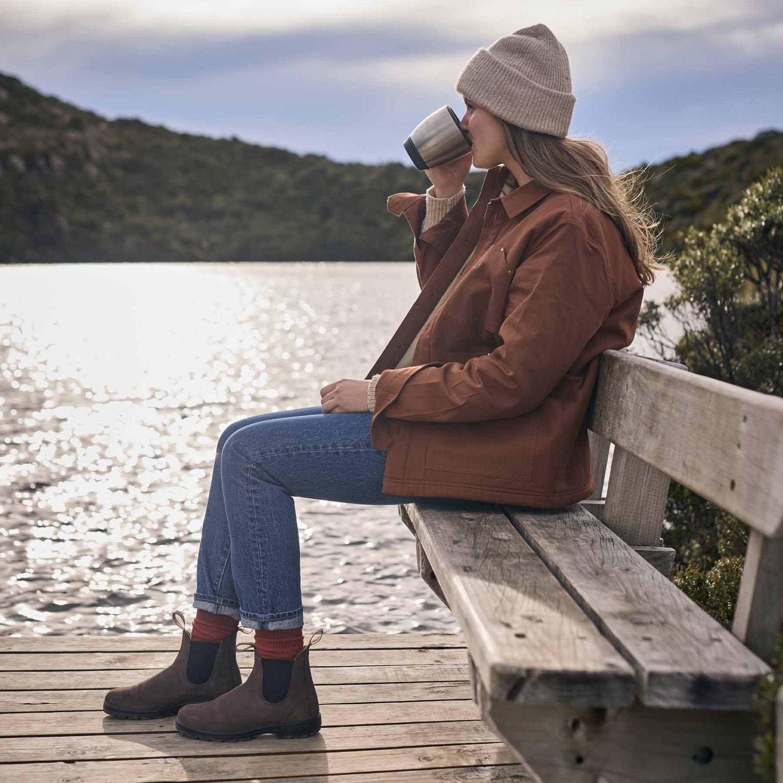 Blundstone 2345 Brown | Unisex Nubuck Boots